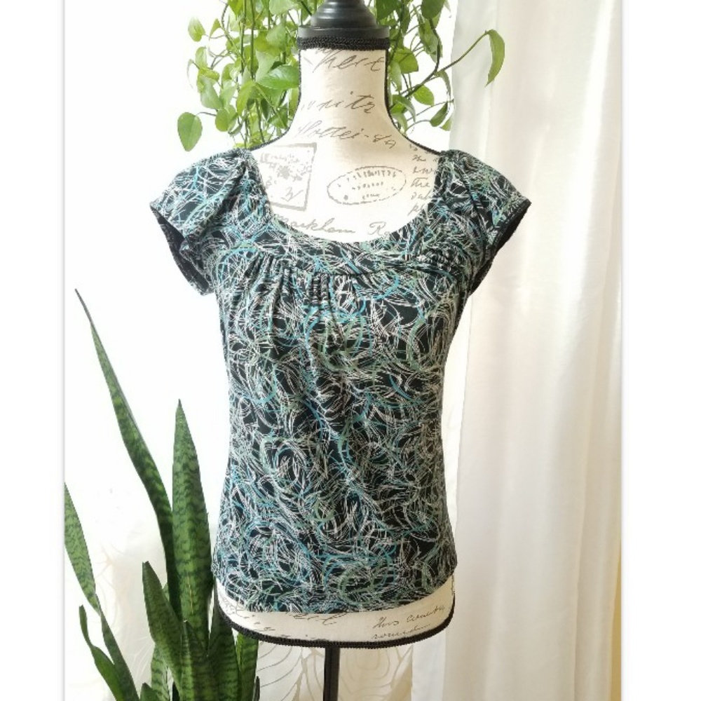 Ann Taylor Loft Designer Blouse Shirt Size Small
